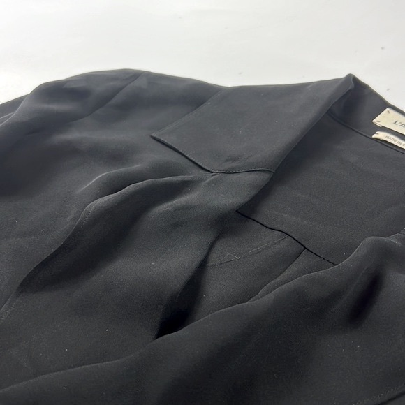 L'AGENCE Rita Drape-Front Silk Blouse - Picture 7 of 11